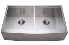 30" Apron Kitchen Double Bowl Sink