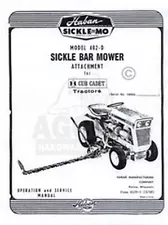 Haban Cadet 402-D Sickle Bar Mower Operator Ser. Manual