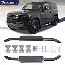 For 2021-2023 Land Rover Defender 90 2-Door Running Boards Side Steps Rail Bar