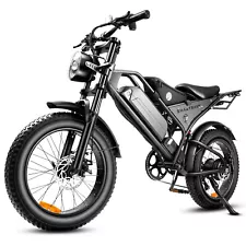 New! ELECTRIC BIKE for Adult 1000W 48V/15Ah 28+MPH Shimano 7 Speed Ebike