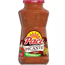 Pace Picante Sauce, Hot, 24 oz