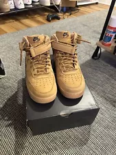 Size 8.5 - Nike Air Force 1 Mid '07 Flax 2021