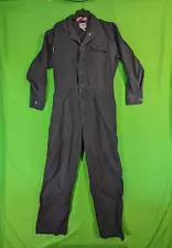 Value Line FR Coveralls Unisex Adults Medium Black