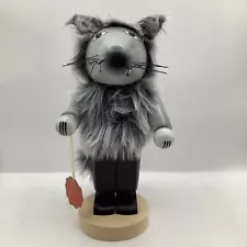 Steinbach Germán Wooden Nutcracker Chubby Wolf