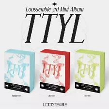 LOOSSEMBLE [TTYL] 3rd Mini Album CD+Poster+Foto Buch+4 Karte+Sticker+Letter+Film