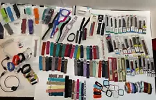 Mixer Lot of Watch & Fitness (Fitbit) Bands Vintage/Current Speidel ++ Most New