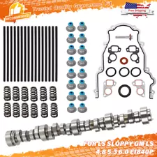 SLOPPY MECHANICS STAGE 2 CAMSHAFT KIT FOR LS1 4.8 5.3 5.7 6.0 6.2 LS CAM LQ4 L76