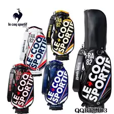 Le Coq Sportif Golf Qqbtjj03 Caddy Bag Big Logo Graphic Large Diameter 9.547 Inc