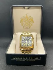 New ListingDONALD J. TRUMP 2005 SUPER RARE SIGNATURE COLLECTION TR/1160 AUTOMATIC WATCH