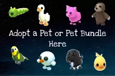 **Low Prices***Adopt Single Pets and Pet Bundles Here