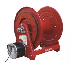 Reelcraft Electric Motor Driven Hose Reel - 1/2 In. X 200 Ft. 1000 Psi Withou...