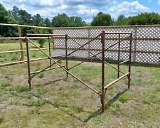 Metal scaffolding for sale (used)