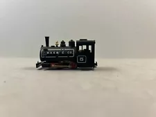 N Gauge N.S.S. & C.CO. Steam Locomotive 44823 #5 w/4 Carts Parts or repair