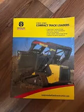 New Holland LT185.B LT190.B compact track loaders sales brochure