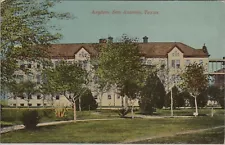 San Antonio, TX: Asylum - Vintage Texas Insane Hospital Sanitarium Postcard