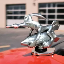 Coyote Trucks Hood Ornament Cartoon Vintage Car Ornaments Inspired by the Classi