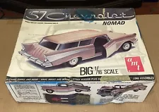 Vintage AMT 1/16 ‘57 Chevrolet Nomad & Convertible Model Parts Lot