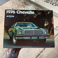 Vintage 1976 Chevrolet Chevell Sales Brochure - Malibu Landau Laguna