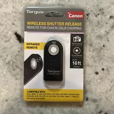 Targus Wireless Shutter Release - Infrared Remote For Canon DSLR Cameras - NEW