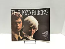 Original 1970 Buick Full Line Deluxe Sales Brochure Catalog Riviera Wildcat GS