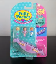 Vintage 1993 Polly Pocket Teeter-Totter Pals Keepsake Collection NEW ON CARD