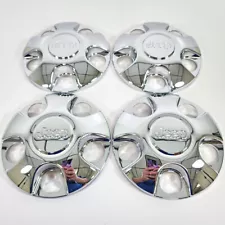 RARE 2002-2007 Jeep Liberty 9040C 16x7 Steel Wheel Chrome Center Caps USED SET/4