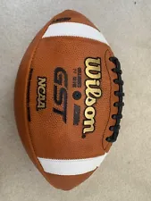 New no box official leather NFHS WILSON GST High School Game Footballs