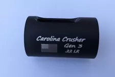 Carolina Crusher Barrel Compensator 22LR 1/2-28 Made in USA