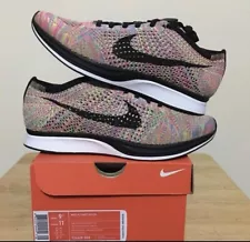 Brand New Nike Flyknit Racer Multicolor Size 9.5 (grey tongue)