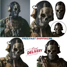 US Call of Duty Ghost Mask Adult Balaclava Hat + Skull Face Mask Cosplay Costume