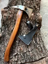 Hatchet Wood Chopper Bearded Axe, double face, Bushcraft Axe, Camping Axe