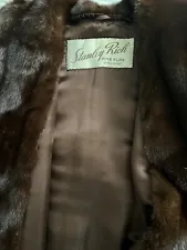 Full length Dark Brown Mink Large