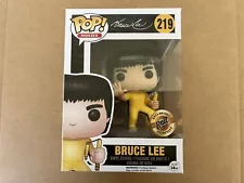 Funko Pop Movies Bruce Lee Game Of Death Bait Exclusive #219 Vinyl Figure