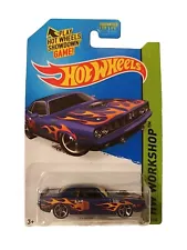 Hot Wheels 71 Hemi Cuda #210 Purple HW Workshop 2015 Factory Sealed For Sale