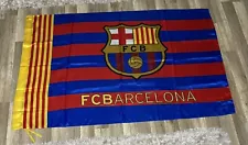 Barcelona FCB Flag Banner 3x5 ft Spain Soccer Bicolor New Futbol Club Spanish