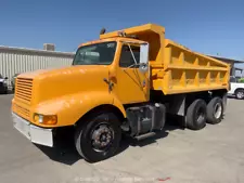 2003 International F-2674 14' Hydraulic Dump Cummins Semi Truck Allison bidadoo