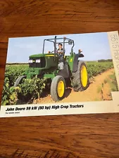 John Deere 5515 High Crop Tractor Brochure FCCA