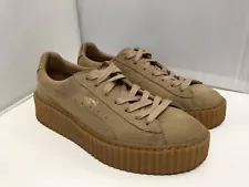 Puma Fenty Rihanna Creepers Sneakers Oatmeal Womans Size 6.5 Style # 361005-03