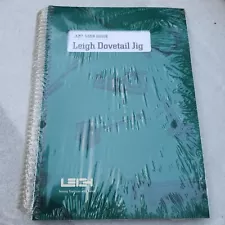 Leigh Industries Dovetail Jig - D4 User Guide. New! Unopened Sealed Booklet HTF