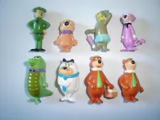 YOGI BEAR FIGURINES SET HANNA BARBERA 1994 ZAINI FIGURES COLLECTIBLES MINIATURES