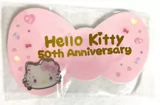 Hello Kitty 50th anniversary pin badge new limited not for sale JAPAN only