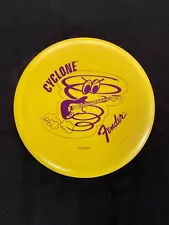 Fender "CYCLONE" FRISBEE DISC by Whamm-O Made in USA 1998