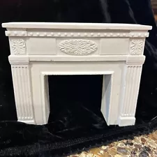 Dollhouse Miniature 1” Scale Vintage Fireplace Mantle by Lawbre