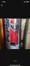 Pepsi vending machine for sale. Works Well. Make A Offer!! Cans And Bottles.