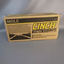 Cinch Large Mole Trap Deluxe Kit (2) LMD-18 Two Metal Traps