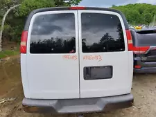 Used Right Rear Cargo Door fits: 2006 Chevrolet Express 2500 van w/window swing