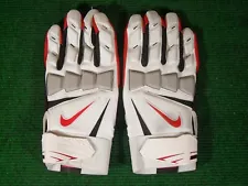 Nike Ohio State Buckeyes Hyperbeast 2.0 Padded Lineman Football Gloves White 3xl