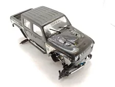 Unknown Model RC4WD? 1/10 4x4 Metal Rock Crawler Roller Slider Chassis w/ Jeep B