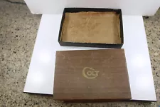 Colt Combat Commander 45 ACP 5" Barrel Satin Original OG Wood Grain Box 50-60's