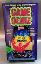 Nintendo Nes Game Genie Gold +Box +Booklet New